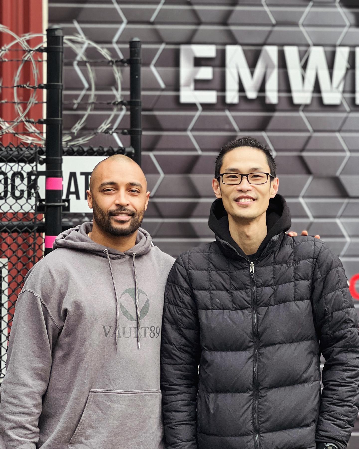 NFL Seahawks WR Doug Baldwin at EMWRAPS Seattle vehicle wrap shop